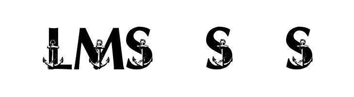 LMS Ship Shape  Frei Schriftart Herunterladen