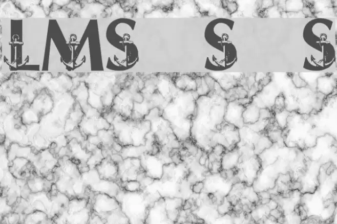 LMS Ship Shape Font examples