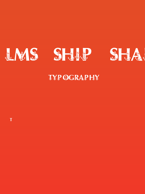 LMS Ship Shape Poster