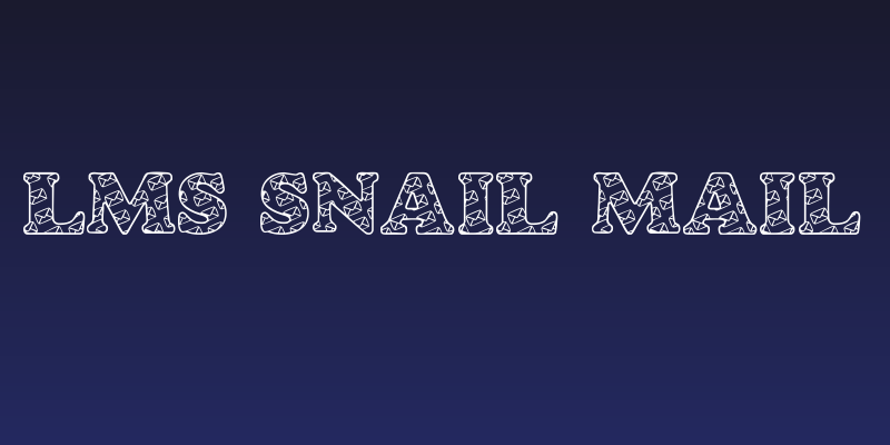 LMS Snail Mail Social Header