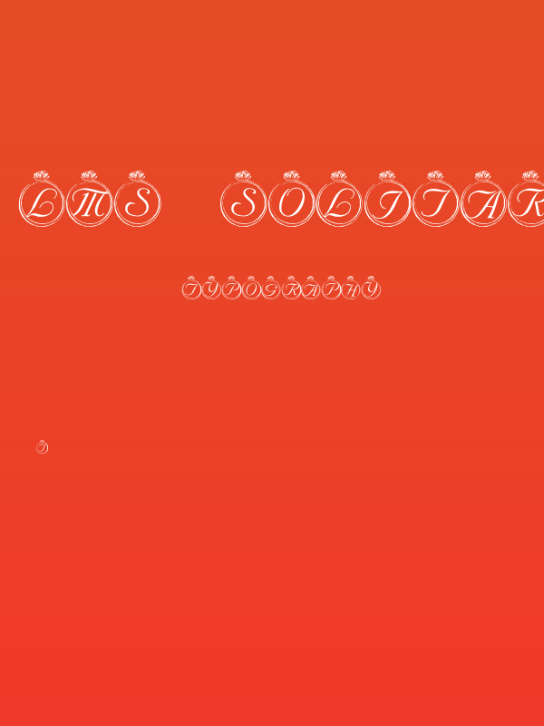 LMS Solitary Stone Poster