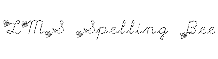LMS Spelling Bee  font caratteri gratis