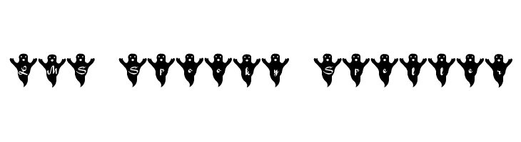 LMS Spooky Speller Font