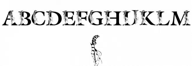 LMS Spring Lily Font OTHER CHARS