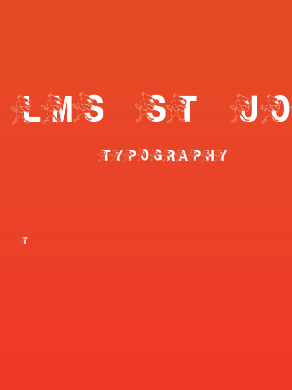 LMS St. Joe's Jayhawk Poster