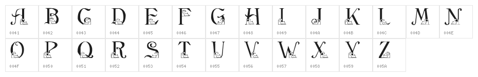 LMS Stalking Kitten Character Map