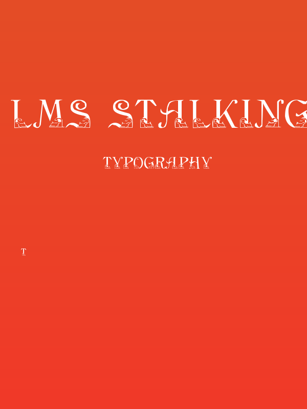 LMS Stalking Kitten Poster