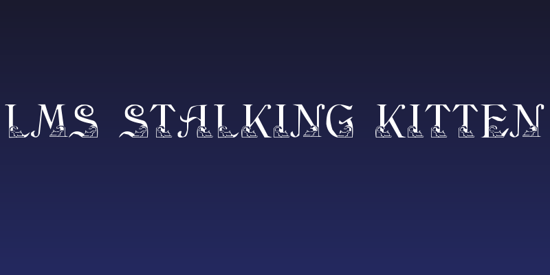 LMS Stalking Kitten Social Header