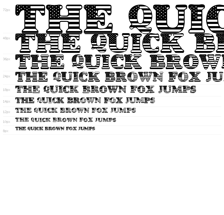 LMS Star Spangled Waterfall