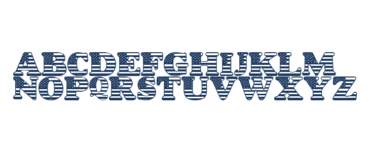 LMS Star Spangled Lowercase