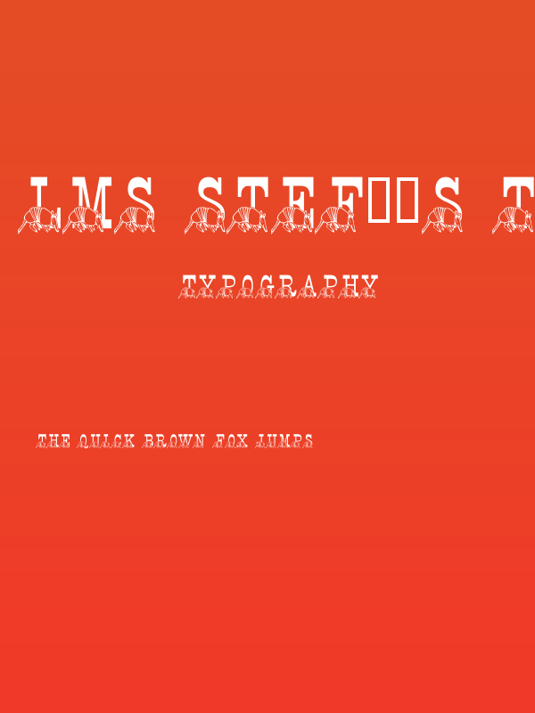 LMS Stef's Texas Friend Poster