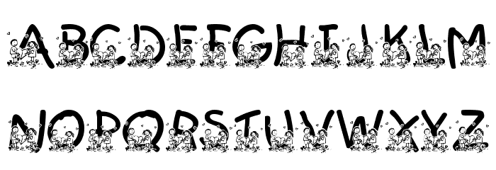 LMS Summer Camp Love Font OTHER CHARS