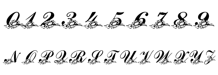 LMS Sunflowers for Jodie Font OTHER CHARS