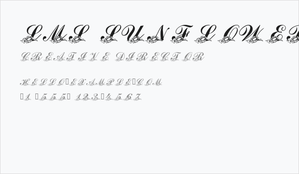 LMS Sunflowers for Jodie Business Card