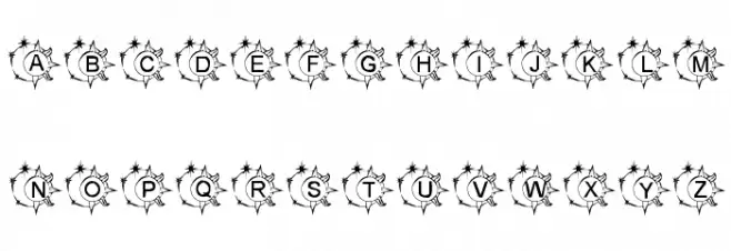 LMS Sunshine/Moonshine Font Litere mari