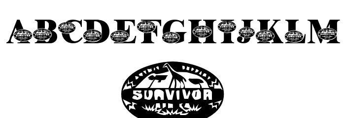 LMS Survive Africa Font OTHER CHARS