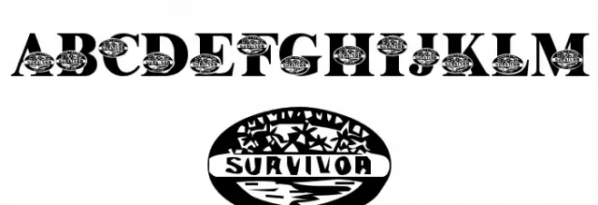 LMS Survive The Island Font OTHER CHARS