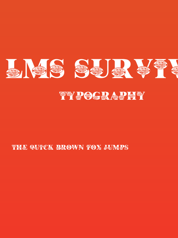 LMS Survive The Island Poster