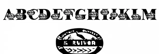 LMS Survive The Outback Font OTHER CHARS