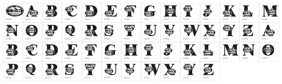 LMS Survive The Outback Character Map