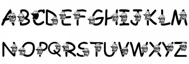 LMS Swoosh Font Litere mici