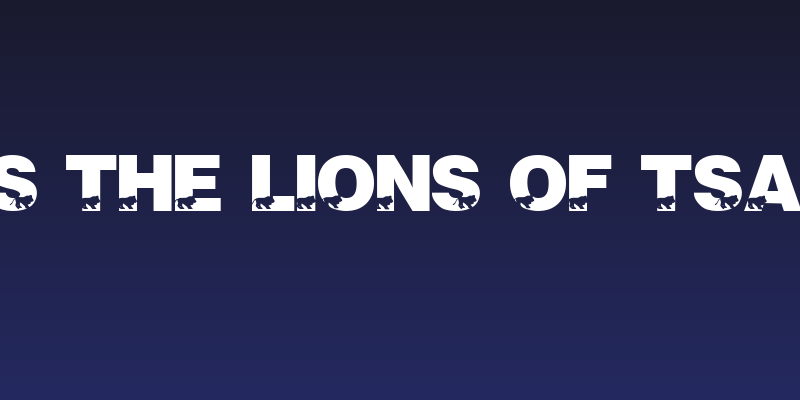LMS The Lions of Tsavo Social Header