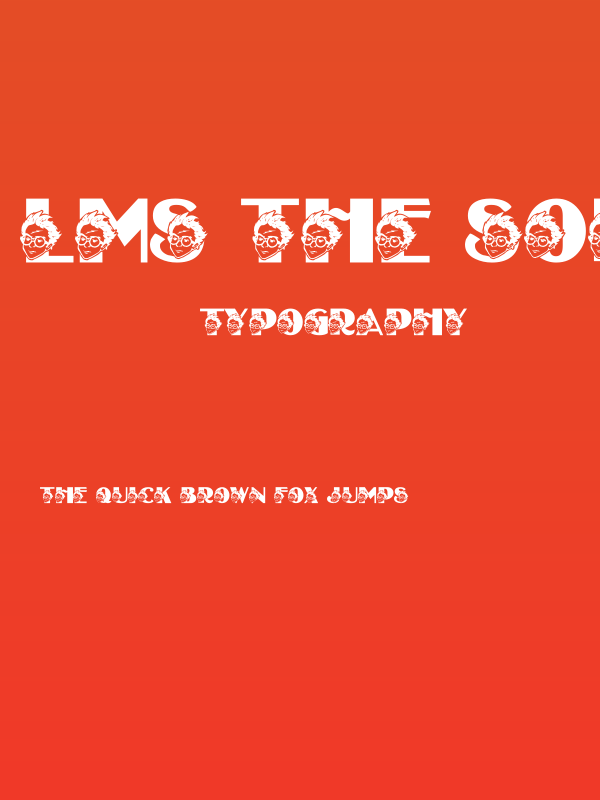 LMS The Sorcerer's Font Poster