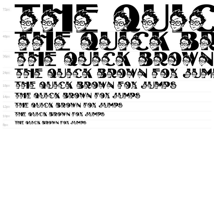 LMS The Sorcerer's Font Waterfall