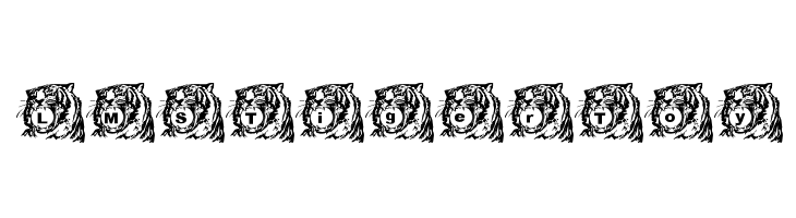LMS Tiger Toy Caratteri