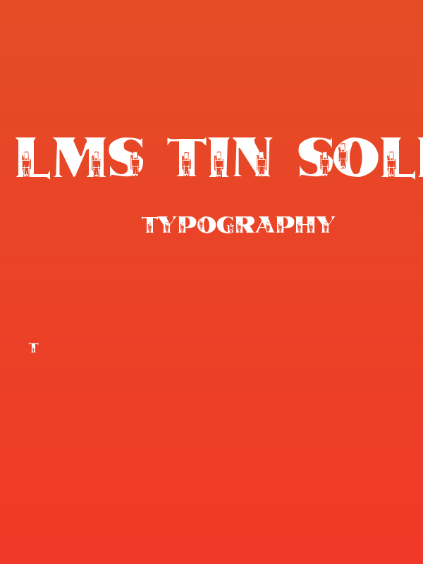 LMS Tin Soldiers Poster