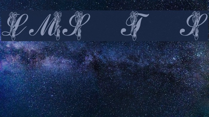 LMS Toe Shoes Font examples