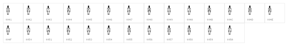LMS Toy Soldier Character Map