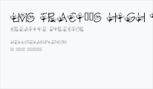 LMS Traci's High Flying Hubby Business Card