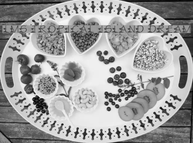 LMS Tropical Island Dream フォント examples