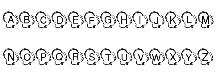 LMS Turkey Day Font LOWERCASE