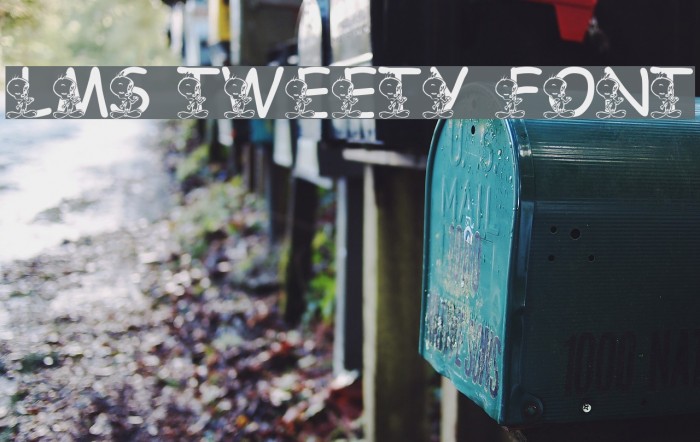 LMS Tweety Font Font examples