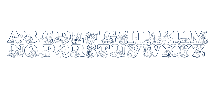 LMS Ty Buddies Lowercase