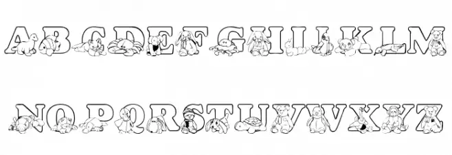 LMS Ty Buddies Caratteri MINUSCOLO