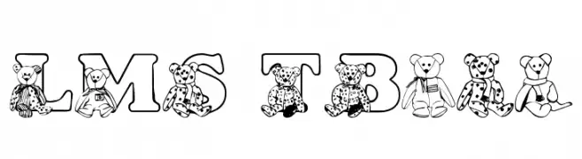 LMS TyBears  Frei Schriftart Herunterladen