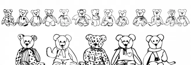 LMS TyBears फ़ॉन्ट लोअरकेस