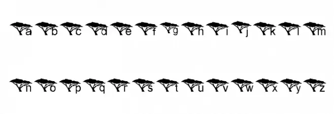 LMS Under An Acacia Tree Polices MINUSCULES