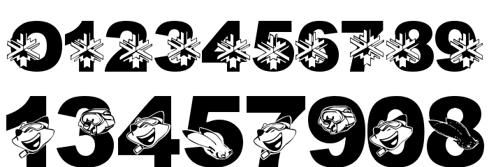 LMS Utah Welcomes the Olympics Font OTHER CHARS
