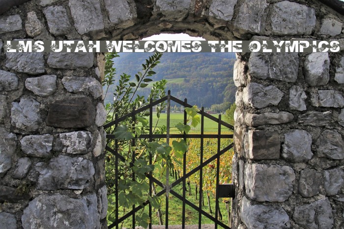 LMS Utah Welcomes the Olympics Font examples