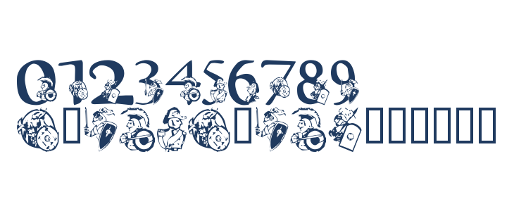 LMS Warrior Mascot Other Characters