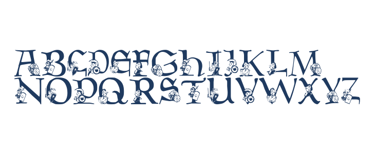 LMS Warrior Mascot Lowercase