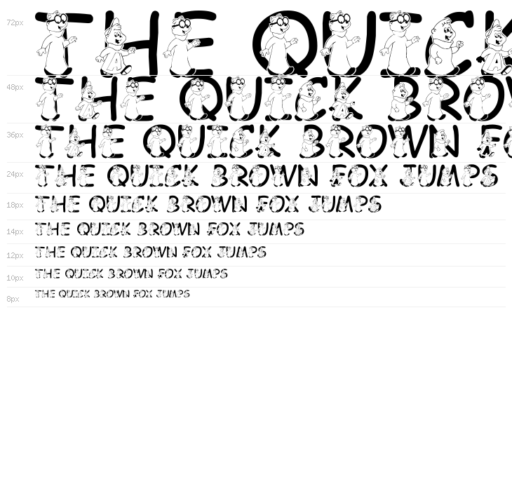 LMS We're The Chipmunks Waterfall