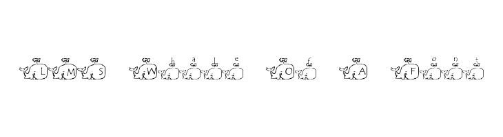 LMS Whale Of A Font  Descarca Fonturi Gratis