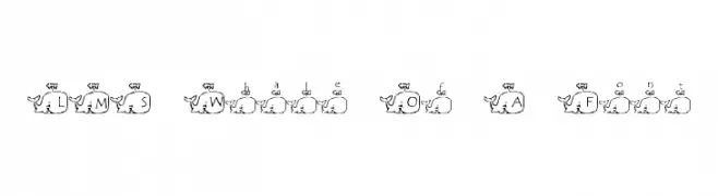 LMS Whale Of A Font  नि: शुल्क फ़ॉन्ट्स डाउनलोड