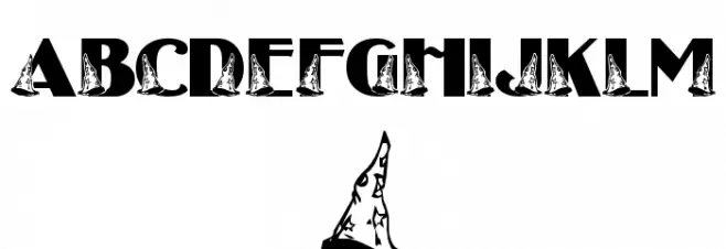 LMS Witch House Font OTHER CHARS