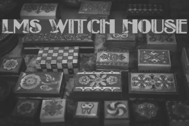 LMS Witch House Font examples